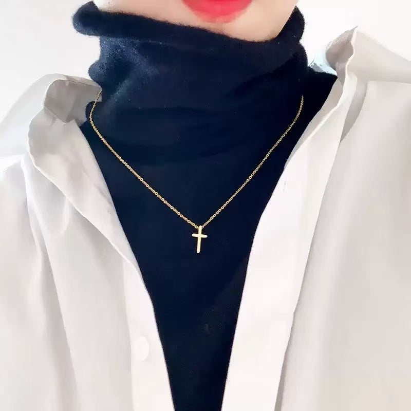 #60 stainless steel gold-plated necklace 2-year color warranty with 50 pieces minimum order