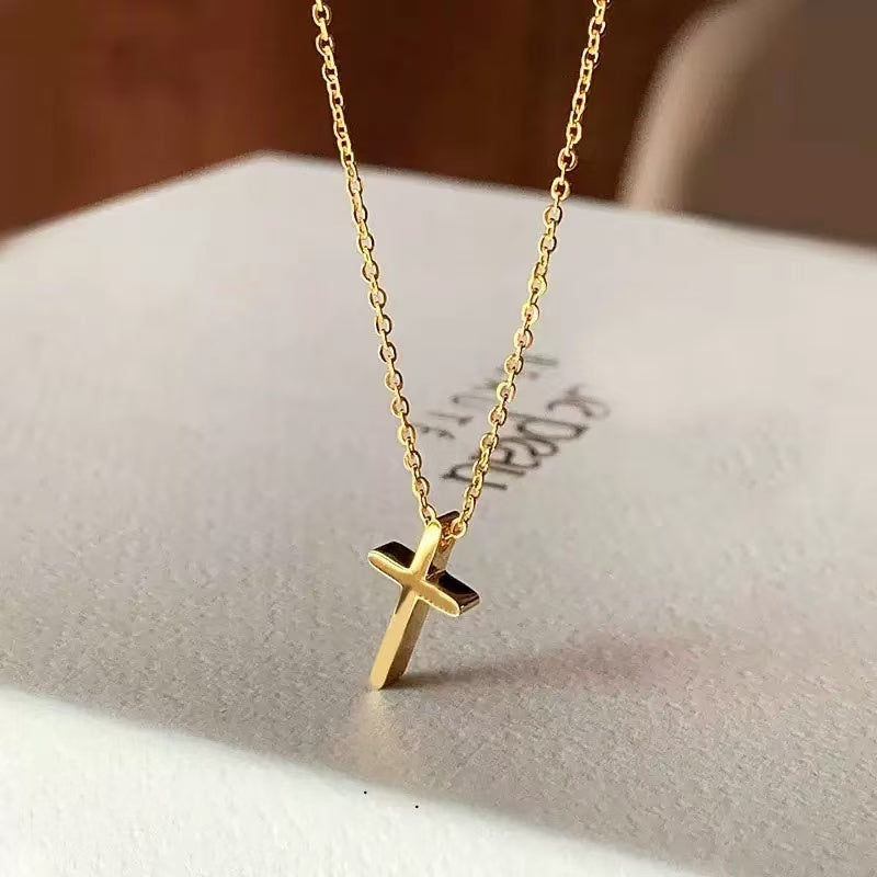 #60 stainless steel gold-plated necklace 2-year color warranty with 50 pieces minimum order