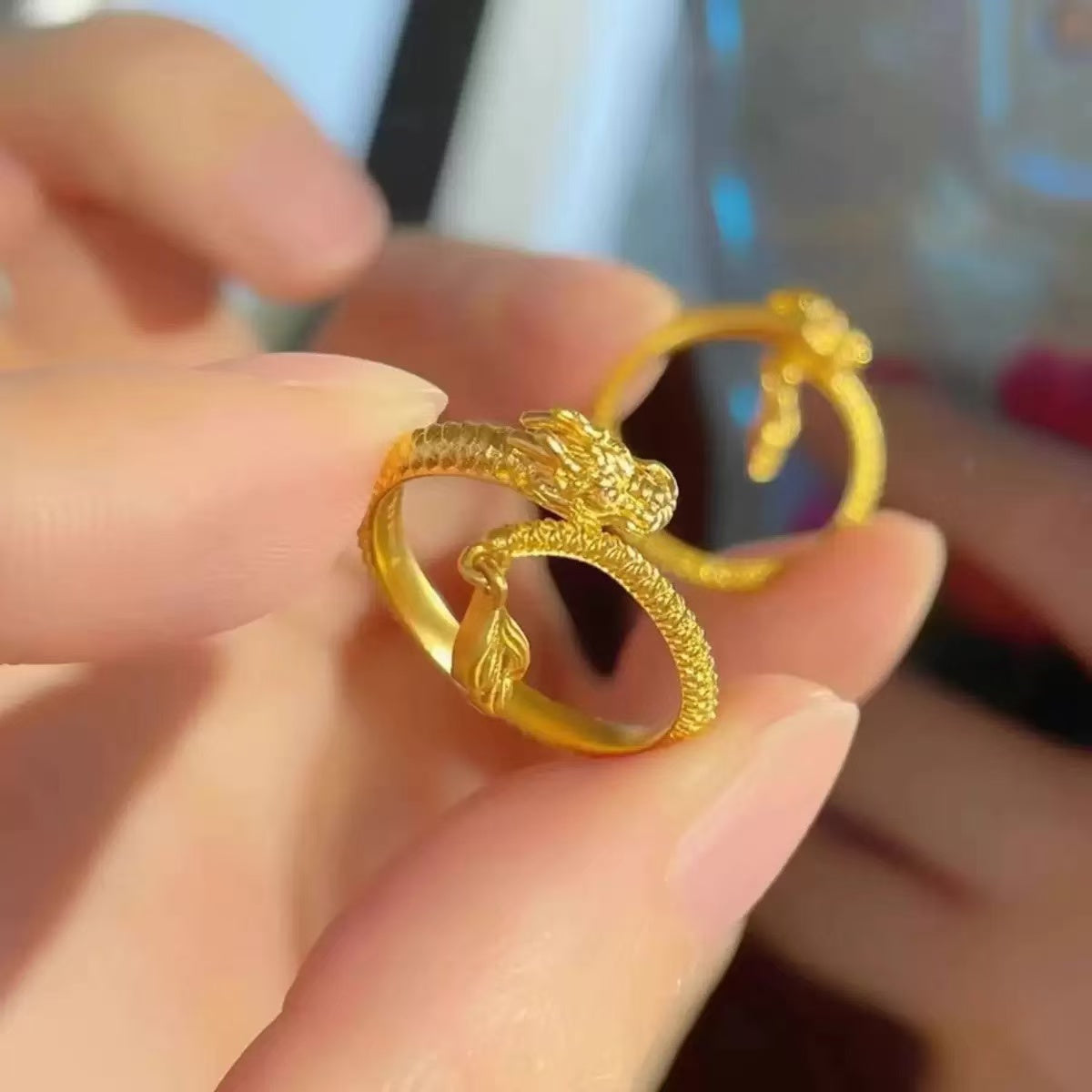 #69 Stainless Steel Gold Plated Ring 2 Year Color Warranty with 50 Pieces Minimum Order