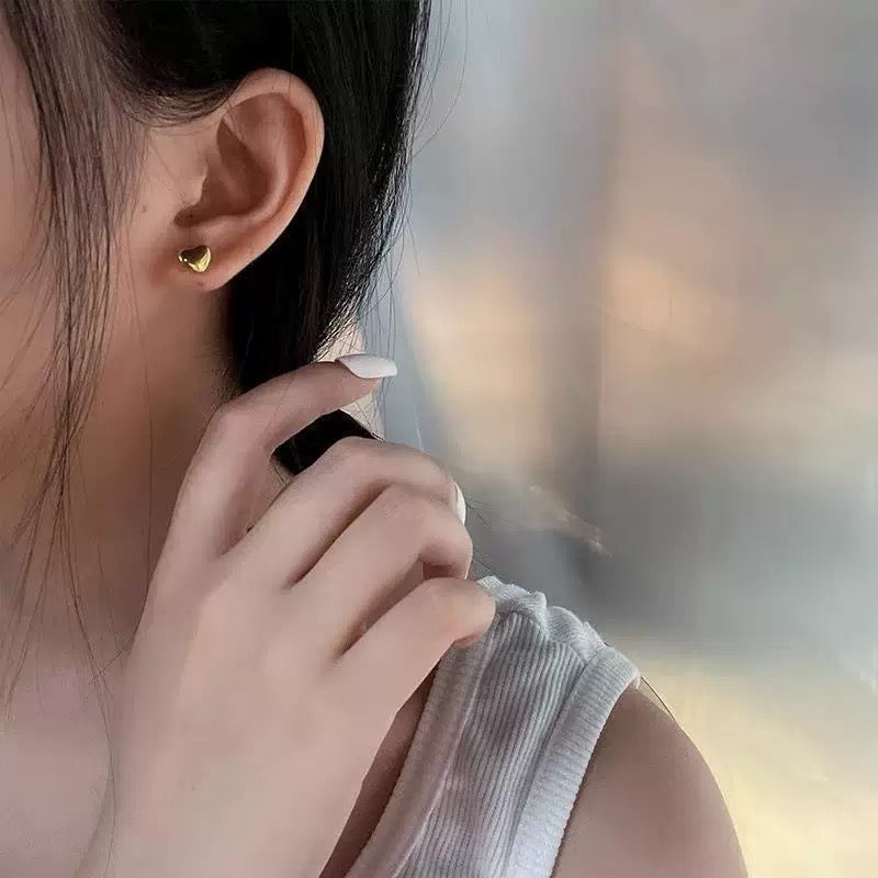 Stainless steel gold plated earrings 2 year color warranty, minimum order 50 pieces