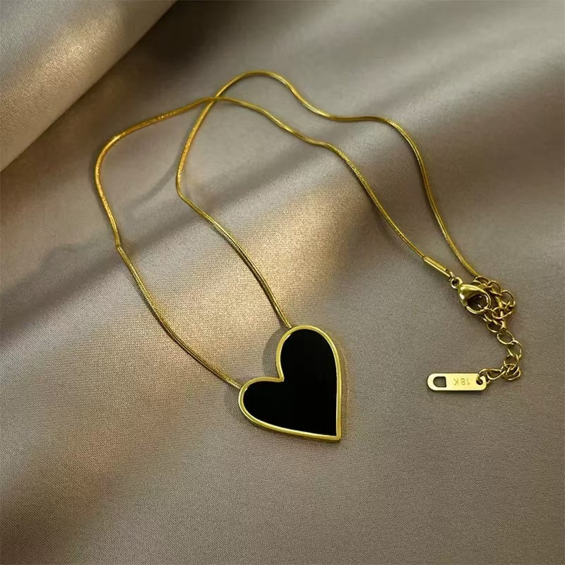 #45 stainless steel gold-plated necklace 2-year color warranty with 50 pieces minimum order